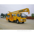 Stabilitas yang lebih baik Dongfeng Aerial Working Platform Truck